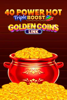 40 Power Hot Triple Boost slot artwork